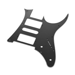 HSH Electric Guitar Pickguard PVC Pick Guard Scratch for Ibanez g250 Guitar Replacement Black 1 Ply