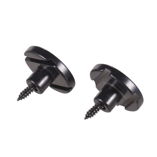 2pcs Electric Bass String Retainers Bass Guitar Replacement Parts Accessories with Mounting Screws