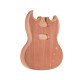 Unfinished Guitar Body Mahogany Wood Blank Guitar Barrel Electric Guitars DIY Parts