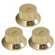 Electric Guitar Tone Volume Control Knobs 1 Volume/ 2 Tone Kit for ST/SQ Electric Guitar