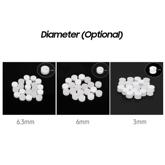 20pcs Fingerboard Dots Guitar Fretboard Position Marker Inlay Dots White Mother of Pearl Shell White Pearl Dots