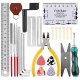 Guitar Repairing Tool Kit Electric Acoustic Guitar Ukulele Repairing Maintenance Cleaning Tool Accessories Kit