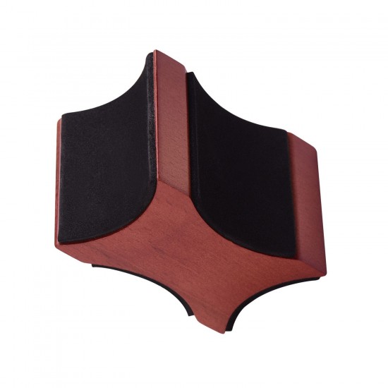 Guitar Neck Rest Support Pillow Mahogany Material 2 Usage Height Luthier Tool for Electric Acoustic Guitar Bass Mandolin