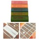 Guitar Fret Polishing Erasers Abraisive Rubber Blocks with 180 Grit & 400 Grit & 1000 Grit & 1500 Grit & 2000 Grit for Guitar Fret Strings Polishing Maintaining