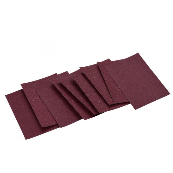 9 Sheets Abrasive Paper Kit Including 3pcs 320 Grit Sandpaper + 6pcs 240 Grit Sandpaper Guitar Luthier Tool Kit for Polishing Ox Bone Nut and Saddle Furniture Hobbies and Home Improvement