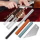 6Pcs Guitar Luthier Tool Kit Fret Crowning File Dressing Rocker Fingerboard Guard Grinding Stone