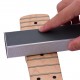 Guitar Fret Leveling Beam Guitar Fret Leveling Bar 20CM with Replacement Sandpaper Guitar Maintenance Tool