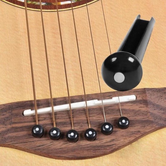 Classic Acoustic Guitar Bridge Pins Set Guitars Pins Saddle Nut Kit Guitar Parts Musical Instrument Accessory