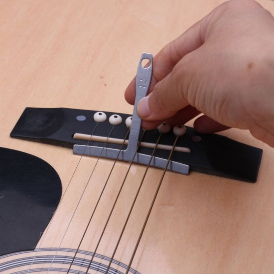 Guitar Repairing Tools Set Stringed Instrument Fretboard Maintenance Tools Repairing Tools Bag for Guitar Ukulele