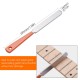 Guitar Repair Maintenance Tools Kit Including Guitar Frets File + Leveling Ruler + 15CM Leveling Bar + String Separator + Fingerboard Guard + Sandpaper