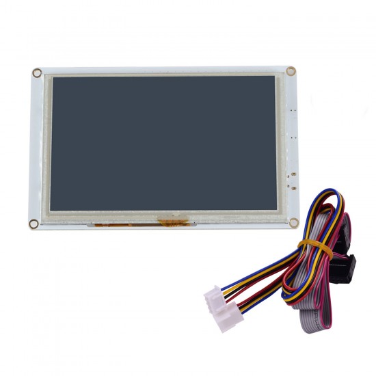 5 Inch PanelDue 5i Integrated Paneldue Colour LCD Display TouchScreen Controller Compatible with DuetWifi Duet 2 Ethernet 3D Printer Parts