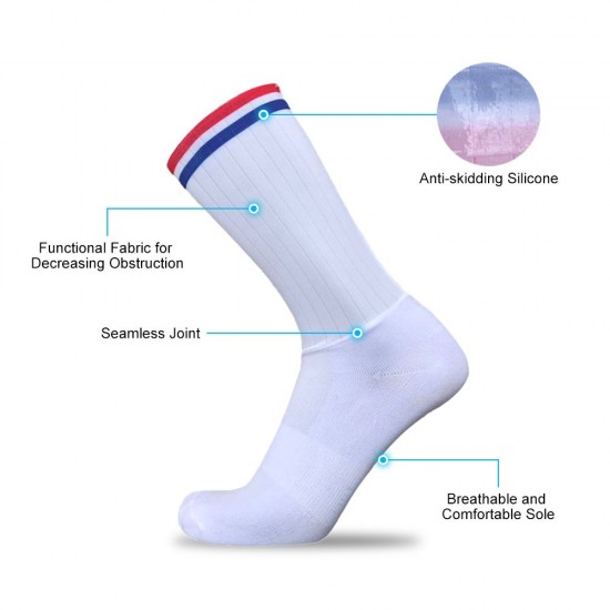 Summer Professional Cycling Socks Anti-slipping Breathable Socks Aero Socks