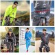 Cycling Raincoat with Hood for Men Women Waterproof Windproof Jacket / Pants / Jacket&Pants Reflective Rain Suits for Hiking Running Travel Bicycle Outdoor