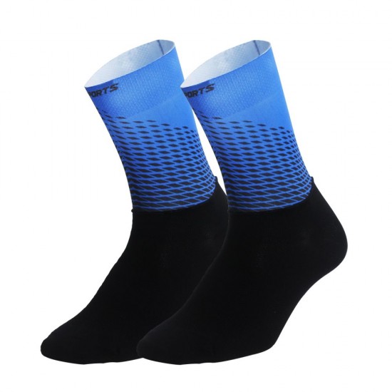 Men Women Cycling Socks Anti-Slip Wearproof Breathable Running Hiking Sports Outdoors Athletic Socks