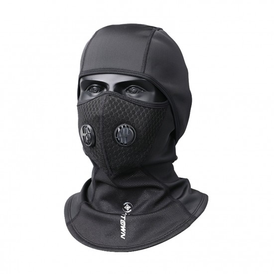 Balaclava Cycling Cap Thermal Face Cover with Breathing Valve in Winter for Skiing Snowboarding Motorcycling for Men Women