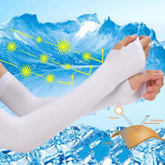 Ice Sleeve Ice Wire Sun-Proof Oversleeve Male/Female Drive Arm Protection Cover Outdoor Riding Sun-Proof Ice Sleeve