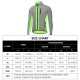 Men's Cycling Reflective Windbreaker Windproof Waterproof Cycling Jacket Bike Wear Quick-dry Elastic Breathable Sport Clothing For Running Jogging Cycling Gym Fitness