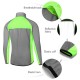 Men's Cycling Reflective Windbreaker Windproof Waterproof Cycling Jacket Bike Wear Quick-dry Elastic Breathable Sport Clothing For Running Jogging Cycling Gym Fitness