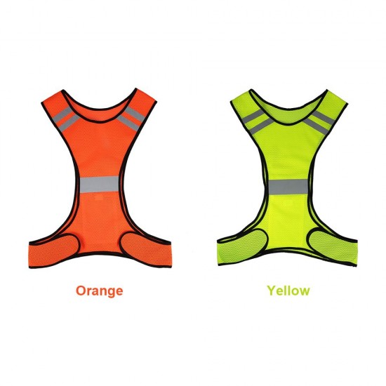 Lightweight Breathable Mesh Reflective Vest High Visibility Safety Vest Gear for Running Walking Cycling Jogging