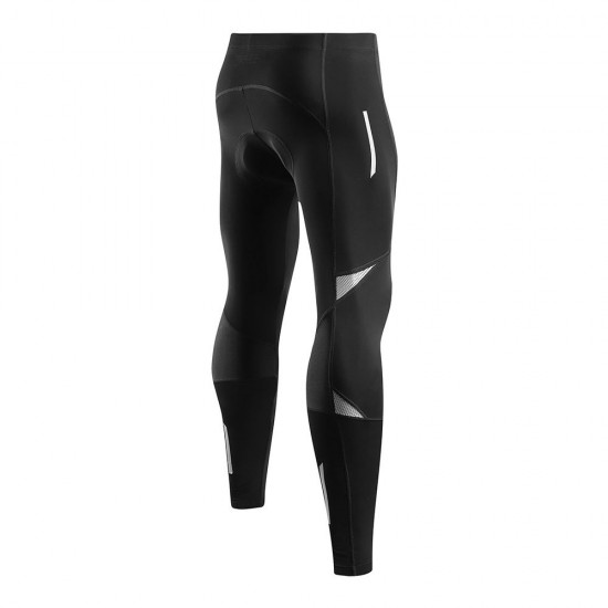 Men's Reflective Bicycle Pants Gel Padded Cycling Tights Leggings Outdoor Riding Bike Pants