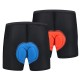 Men Women Bicycle Cycling Shorts Underwear Sponge Silica Gel 3D Padded Bike Trousers Sportswear Bicycle Accessories