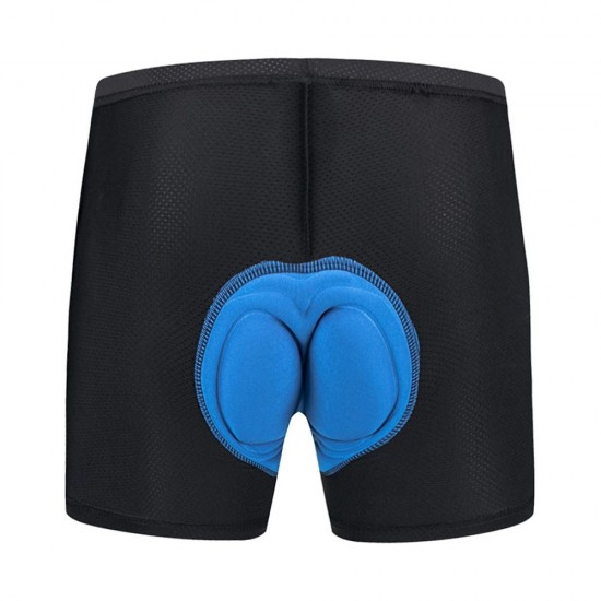 Men Women Bicycle Cycling Shorts Underwear Sponge Silica Gel 3D Padded Bike Trousers Sportswear Bicycle Accessories