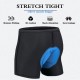 Men Women Bicycle Cycling Shorts Underwear Sponge Silica Gel 3D Padded Bike Trousers Sportswear Bicycle Accessories