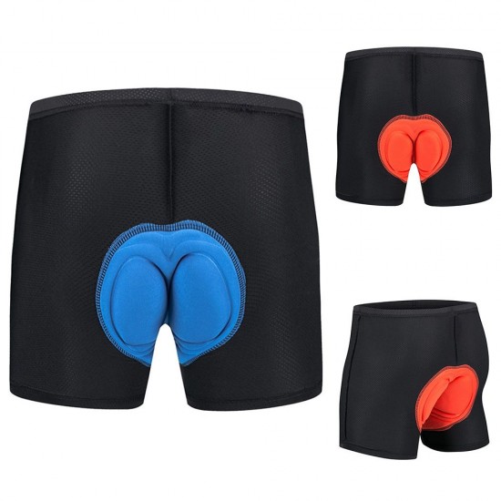 Men Women Bicycle Cycling Shorts Underwear Sponge Silica Gel 3D Padded Bike Trousers Sportswear Bicycle Accessories