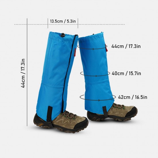 Leg Gaiters Snow Boot Gaiters Waterproof Wearproof Hiking Skiing Running Outdoor Leg Covers Shoe Covers